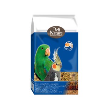 Deli Nature - Papa Gr. Periquitos/Papagaios 800g