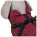 Foto 3: Capa Pirou com peitoral Vinho para c�es XXS