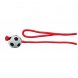 Foto 0: Bola de Futebol em borracha com corda multicolorida