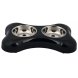 Foto 1: Comedouro 2 Bacias Inox Bowl Set - 2x0.25L/�11cm
