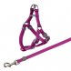 Foto 0: PEITORAL+TRELA ''PREMIUM'' P/ GATOS 26x37cm/10mm - 1.20MT                                                