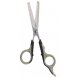Foto 0: Tesoura c/Dente Duplo para Cortar Pelo - 18cm