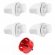 Foto 0: Kit 4 bocas PIKA 90mm comedouro galinhas + broca