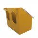 Foto 0: Comedouro aves ABS 2 furos p/ ext. gaiola tampa transp.