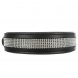 Foto 1: Coleira em Pele Active Comfort com Brilhantes M-L