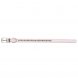 Foto 1: Coleira em Pele Active Comfort Rosa com Brilhantes XXS-XS