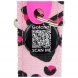 Foto 4: Max & Molly - Coleira c/ ID Tag ''Leopard Pink'' XS