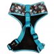 Foto 1: Snoopy - Colete Peitoral Mesh (Azul/Xadrez) XS