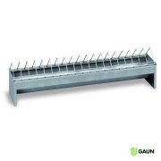 Comedouro de grande capacidade para galinhas - 1 m